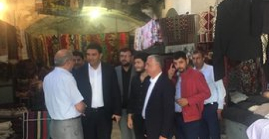 Karaköprü  İlçe Başkanı Ağan Dur Durak Bilmiyor.